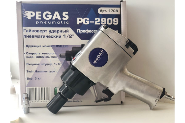 Пневмогайковерт Pegas pneumatic PG-2909 1708